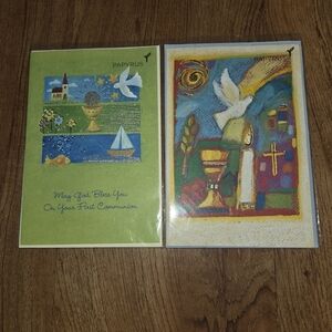 Papyrus First Communion and Confirmation Cards Crafted In Switzerland Dove